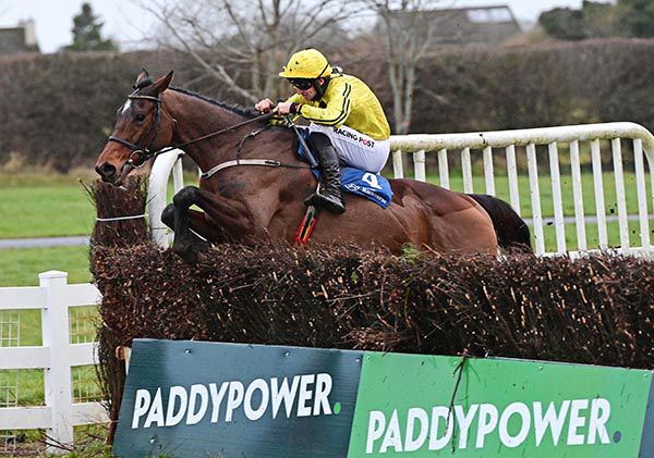 Billaway winning at Naas under Patrick Mullins